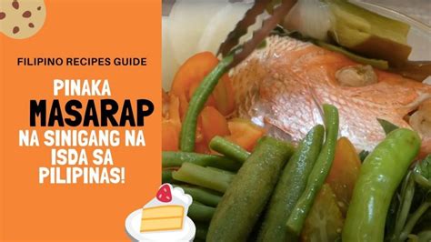 maya maya fish|Sinigang na Maya Mayang Isda Recipe .